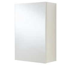 13Casa - Nora A6 - Specchio contenitore. Dim: 40x20,5x61,5 h cm. Col: Bianco. Mat: Truciolare, Melamina, Spec
