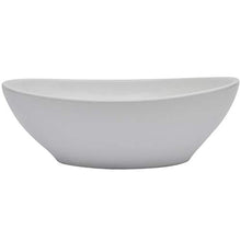 Bagno Ceramica Uno scaffale a muro e due lavabi ovali Stabile e durevole Set 3 pezzi in grigio
