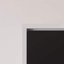 SMARTBett Letto a Scomparsa Basic Letto Ribaltabile Letto a Muro (120x200 Orizzontale, Bianco/Antracite Parte Frontale)