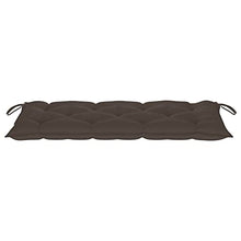 vidaXL Panchina da Giardino Cuscino 135cm Massello d'Acacia Grigio