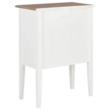 vidaXL Credenza Elegante Carattere Rustico Solida Raffinata Pulizia Facile Classica Madia Buffet Mobiletto Armadio Bianco Legno Massello
