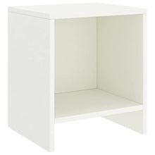 vidaXL Comodini 2 pz Bianco 35x30x40 cm in Pino Massello