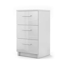 Vicco comodino cassettiera 66 cm armadietto camera da letto Bianco