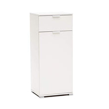 Armadietto mobiletto assemblato per bagno camera da letto (Bianco, 45 x 38 x 103 h)
