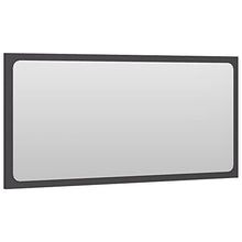 vidaXL Set Mobili da Bagno 2 pz Grigio in Truciolato