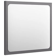 vidaXL Set Mobili da Bagno 2 pz Grigio Lucido in Truciolato