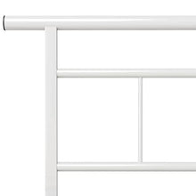 vidaXL Giroletto Bianco in Metallo 100x200 cm