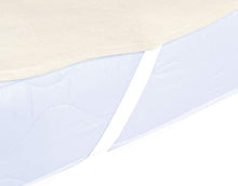 ZOLLNER coprimaterasso con Elastico, 180x200, 100% Cotone, in Altre Misure
