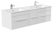 Mobile bagno Roma bianco lucido