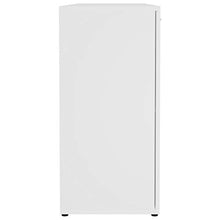 vidaXL Credenza Bianca 120x35,5x75 cm in Legno Multistrato