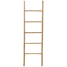 vidaXL Scala Portasciugamani con 5 Pioli in bambù 170 cm