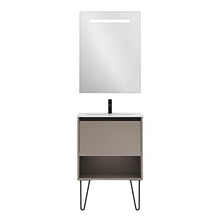 Amizuva Yoko Mobile da bagno, in legno, 60 cm, 3 pezzi