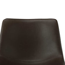 vidaXL Sgabelli da Bar 2 pz Marrone Scuro in Similpelle