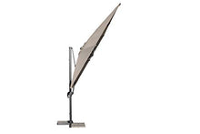 Rigamonti Ombrellone 3x4 a Braccio Retrattile in aluminio e Poliestere, Girevole a 360°