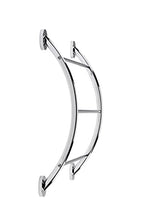 Croydex Britannia Flexi-Fix - Portasciugamani curvo cromato, 13,5 x 51 x 57,2 cm