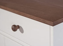 13Casa Westerland 3.2 Buffet, Pino, Bianco, 90 x 45 x 86 cm
