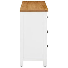 Cassettiera 105x33,5x73 cm in Legno Massello di Rovere