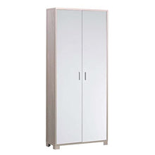 Sarmog Kit Armadio 2 Ante H190 L83 P29 Cm Struttura Olmo Frontale Bianco 747k