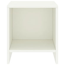 vidaXL Comodini 2 pz Bianco 35x30x40 cm in Pino Massello
