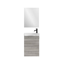 Amizuva Mika, Legno, Grigio sabbiato, 45 x 60 x 25 cm