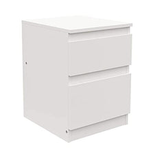 Ikea Kullen – Cassettiera a 2 cassetti, 35 x 49 cm, Colore Bianco