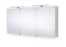Generisch Mars - Lampada a specchio in alluminio Primo, 1200 x 700 x 155 mm