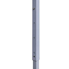 vidaXL Gazebo Professionale Pieghevole 3x3m Acciaio Bianco