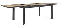 Bizzotto Tavolo Allungabile Delmar Antracite 160-240x100 cod.0663079