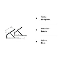 Cortassa, Meccanismo Light Di Sollevamento Per Letto Contenitore – Pistoni 1000 N – Alzata Frontale, Nero, Completo