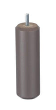 MARGOT 3700527831480 Cilindro Chameleon Set di 4 gambe per letto in legno grigio talpa Altezza 15 cm