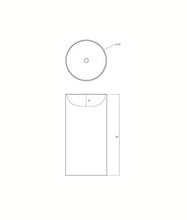 Lavabo d'appoggio a libera installazione in luxolid Ø 43.2 cm - cy-free