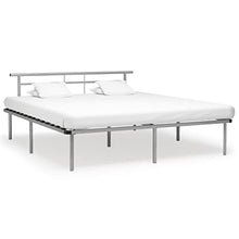 vidaXL Giroletto Grigio in Metallo 200x200 cm