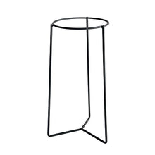 Louis Mulino Tripode Porte-Plante Esterno, Grigio martellato, 27 x 27 x 58 cm