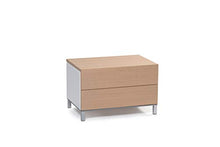 D.G.M. Srl Comodino Duo 60, Legno, L.60 x P. 40 X H.38,5 cm