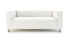 TLY Rivestimento di ricambio per Ikea Klippan Loveseat Sofa, in cotone