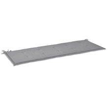 vidaXL Cuscino per Panca da Giardino Rosso 120x50x3 cm Panchina Sedia Esterno