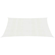 vidaXL Vela Parasole 160 g/m² Bianca 4x7 m in HDPE