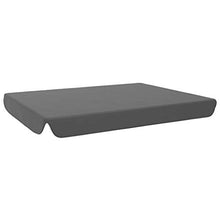 VidaXL - Tetto di ricambio per altalena da giardino, 192 x 147 cm, colore: Nero