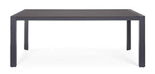 TAVOLO ALEKSI HPL 197X90 ANTRACITE SJ61