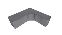 SORARA Copertura Protettiva Divano angolare, Grigio, 300x300x98x70 cm