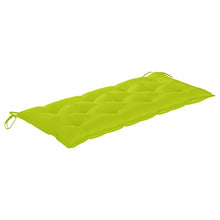 vidaXL Panchina da Giardino con Cuscino 135 cm in Massello d'Acacia