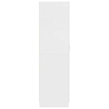 Tidyard Armadio Bianco 80x52x180 cm in Truciolato