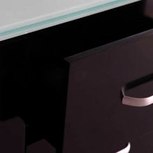 Grafica ma.ro srl Mobile Bagno ARREDOBAGNO RUBINETTI Inclusi Nero Laccato 151 CM Doppio LAVABO Ice
