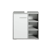 Mobili da Bagno Neptunus (Cemento con bianco)