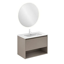 Amizuva Niwa Mobile da bagno, in legno, 80 cm, 3 pezzi