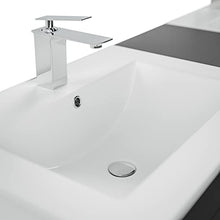 Mobile bagno Roma nero satinato