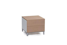 D.G.M. Srl Comodino Duo 45, Legno, L.45 x P. 40 X H.38,5 cm