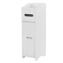 Portaoggetti Laterale Portaoggetti da Bagno Supporto da Bagno Armadio da Bagno Facile Installazione Design Moderno per Camera da Letto Accessorio per Il Bagno