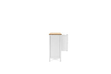 FINORI Comò, MDF, Bianco, B/H/T: 80 x 90 x 40 cm