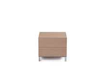 D.G.M. Srl Comodino Duo 45, Legno, L.45 x P. 40 X H.38,5 cm